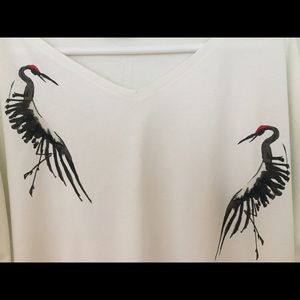 Zara detailed tee
